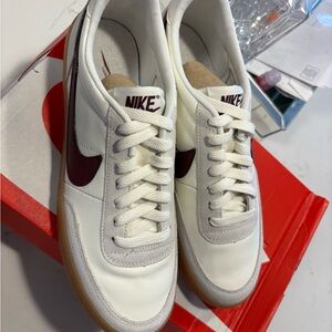 Nike  Killshot 2 Leather White and Maroon Casual Sneakers